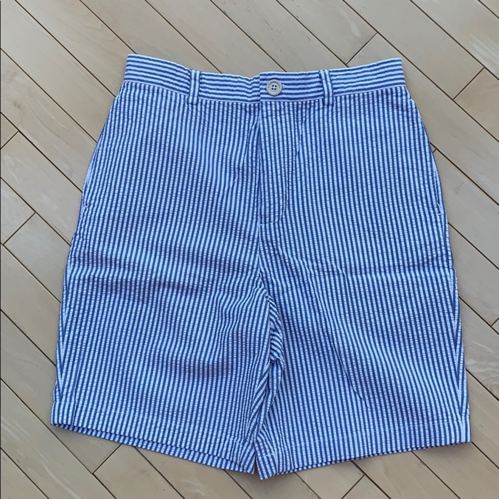 Brooks Brother boys seersucker shorts
